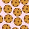 Vector Cookie Background