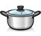 Vector cookware pot isolated cartoon