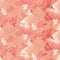 Vector copper marble stone seamless background.