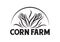 Vector Corn farm for company logo