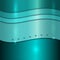 Vector cyan metal background