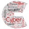 Vector cyber security online access technology letter font C