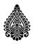 Vector Damask Stencil patterns design