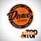 Vector dance studio logo.