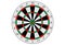 Vector dart board target on white background.