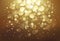 Vector defocused bokeh lights. Golden vintage Christmas background