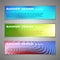 Vector design Banner background. Header, horizontal,