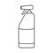 Vector design of bottle and wash logo. Set of bottle and shampoo vector icon for stock.