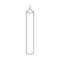 Vector design of candle and tall logo. Collection of candle and objects vector icon for stock.