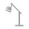 Vector design of lamp and surgical icon. Graphic of lamp and light stock symbol for web.