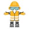 Vector design of personal protective equipment for work. Occupational Health and Safety