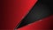 Vector design trendy and technology concept. Fame border dimension by carbon fiber texture shiny red and copy space on darkness ba