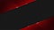 Vector design trendy and technology concept. Fame border dimension by carbon fiber texture shiny red and copy space on darkness ba