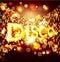 Vector disco background