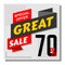 Vector discount sales badges great sale