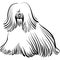 Vector Dog Tibetan Terrier breed