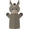 Vector donkey hand puppet doll for theatre show