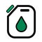 vector doodle icon fuel canister, gasoline canister, car icon
