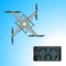 Vector drone remote application illustration