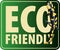 Vector Eco Sticker with European fire salamander