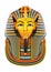 Vector Egypt Pharaon mask