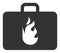 Vector Emergency Case Flat Icon Image
