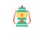 Vector emoji objects camping vacation icon isolated