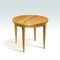 Vector Empty Round Wood Table