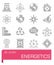 Vector Energetics icon set