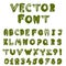 Vector english alphabet