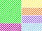 Vector EPS8 Diagonal Striped Background in Six Col