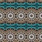 Vector ethnic colorful bohemian pattern