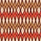 Vector ethnic pattern with zigzag lines
