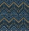 Vector ethnic seamless tribal boho pattern