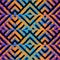 Vector ethnic tribal pattern. Seamless art image.