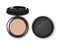 Vector Face Cosmetic Makeup Powder in Plastic Case on Background
