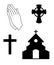 Vector faith icons