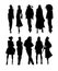 Vector Fashion Model Silhouettes.