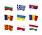 Vector flags - Eastern Europe