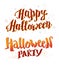 Vector flat halloween card, advertisement, banner, poster, placard, party invitation, flayer design element.