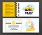 Vector flat taxi car illustration