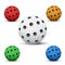 Vector Floorball balls