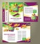 Vector flyer for sales promotion, brochure