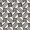 Vector freehand seamless pattern. Modern stylish abstract texture. Repeating geometric tiles