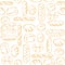 Vector. fresh bake bread seamless pattern. Bakery texture print. packaging, wrapping paper, bakery accessories. Seamless wallpaper