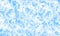 Vector frost glass pattern. Winter blue background.