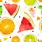 Vector Fruit seamless pattern