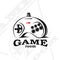 Vector gamepad logo.