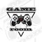 Vector gamepad logo.