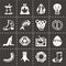 Vector Garbage icon set